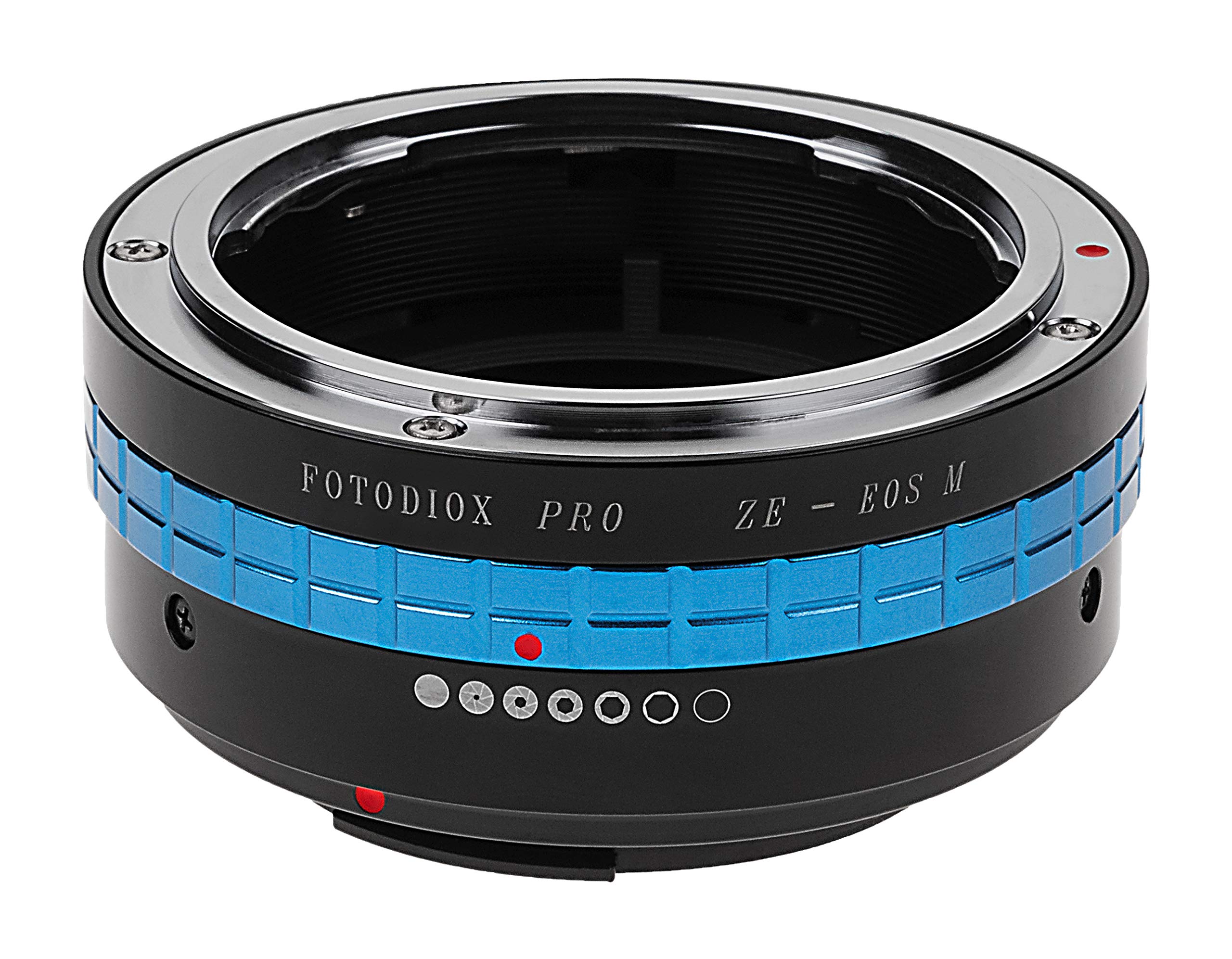 Fotodiox Pro Lens Mount Adapter Compatible with Mamiya ZE 35mm Film Lenses on Canon EOS M EF-M Mount Mirrorless Cameras