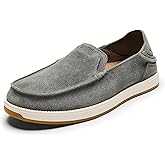OLUKAI Kakaha Nia Men's Leather Sneakers, Supple Full-Grain Leather Shoes, Drop-in Heel & All Weather Rubber Soles