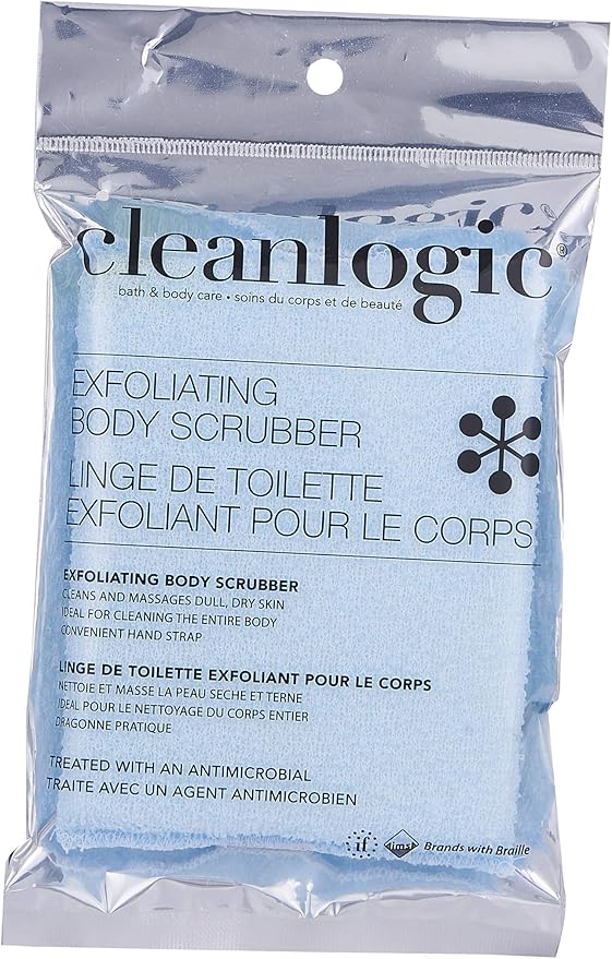 Clean Logic XLarge Exfoliating Body Scrubber, Colors May Vary 1 ea