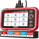 LAUNCH OBD2 Scanner CRP123I V3.0 Elite,7 Resets Car Scanner,Lifetime Update | FCA SGW, CANFD&amp;DoIP, Oil/SAS/Throttle/Brake/BMS/DPF/ABS Service Multi Systems Scan Tool, 64GB ROM, AI Assistance,99% Vehicles