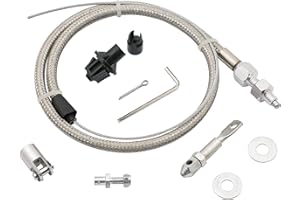 Mr. Gasket 5657 Throttle Cable Kit - Stainless Steel Braided