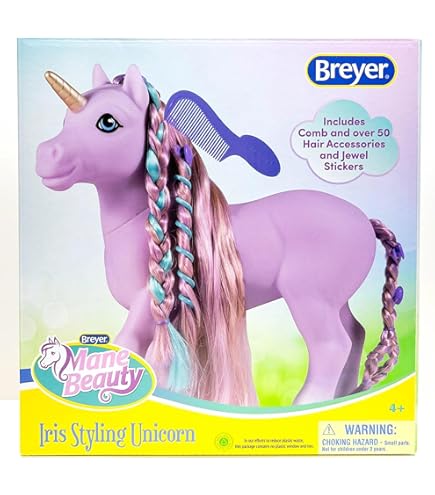 新品未使用　BREYERユニコーンスターダスト Amazon.com: Breyer Horses Mane Beauty Li'l Beauties