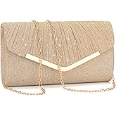 PLGYLG Clutch Purses for Women Evening Bag Shoulder Handbags Crossbody Bag for Wedding Cocktail Prom Party