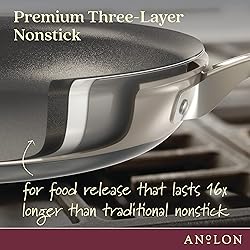 Anolon Achieve Hard Anodized Nonstick Sauté Pan