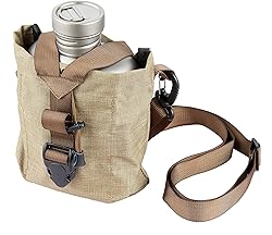 Explorer Bear Titanium Canteen Set, 1100ml + 700ml