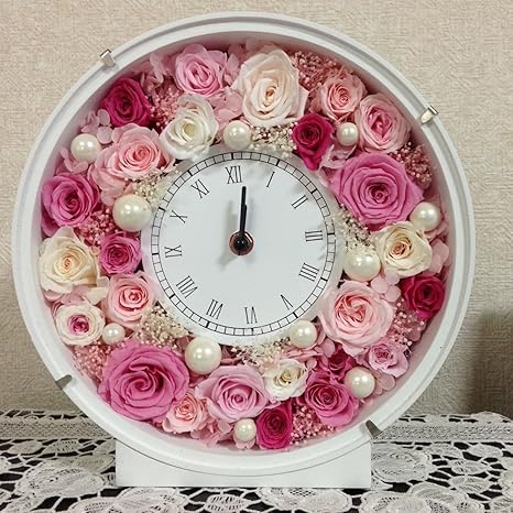 すべての美しい花の画像 Hd限定花 時計 プリザーブド フラワー