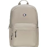 Champion Level Laptop Backpack, Abbey Stone, One Size | Padded Adjustable Straps and Water Bottle Pocket