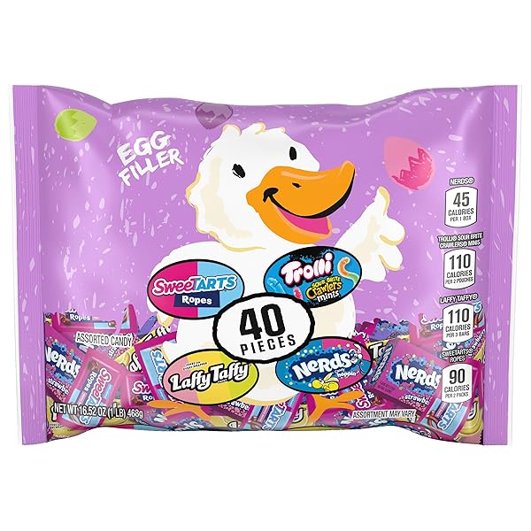 SWEETARTS, TROLLI, LAFFY TAFFY & NERDS EGG FILLER...