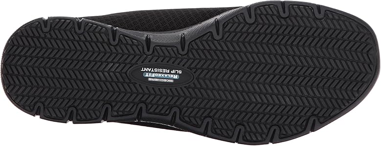 skechers work relaxed fit ghenter bronaugh sr women's water resistant shoes