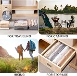 TAILI Small Vacuum Bags 10 Pack 40x60CM Space Saver for Travel & Storage view 8