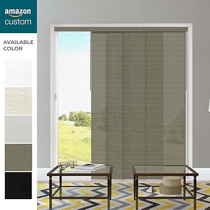 Chicology Custom Made Cordless Sliding Panel Track Blinds Gaza