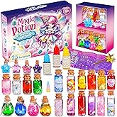 Magic Potion Advent Calendar 2025 Kids Girls, 24 Day DIY Christmas Countdown Calendar with Fairy Magic Potion Kit Christmas Gifts for Kids 6-12 Years