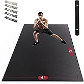 HAPBEAR Extra Large Exercise Mat-7
x5
/6
x8
/6
x9
/6
x10
/6
x12
x8mm(1/3 inch),Non-Slip, Ultra Durable, Thick Workout Mats fo