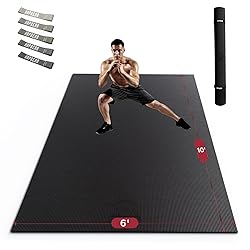 HAPBEAR Extra Large Exercise Mat-10'x6'x8mm