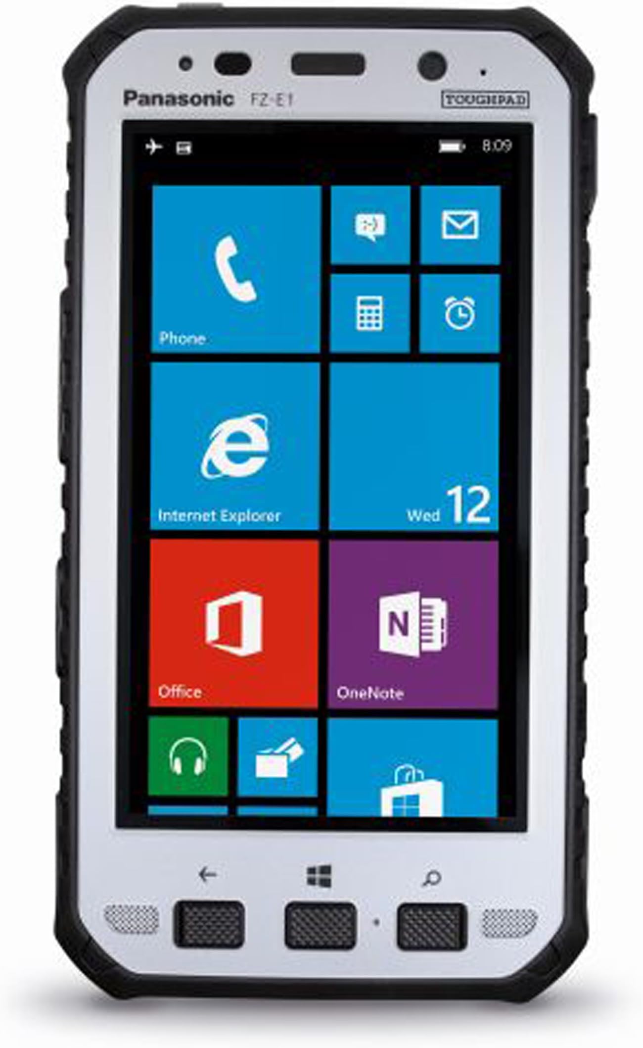 Panasonic FZ-E1 MK1 5" HD Fully Rugged Toughpad / Smart Phone / Barcode Reader / Win 8.1 / Qualcomm MSM8974AB 2.3GHz Quad-Core / 2GB / 32GB eMMC / (incl Hand Strap) - FZ-E1BFCAACE
