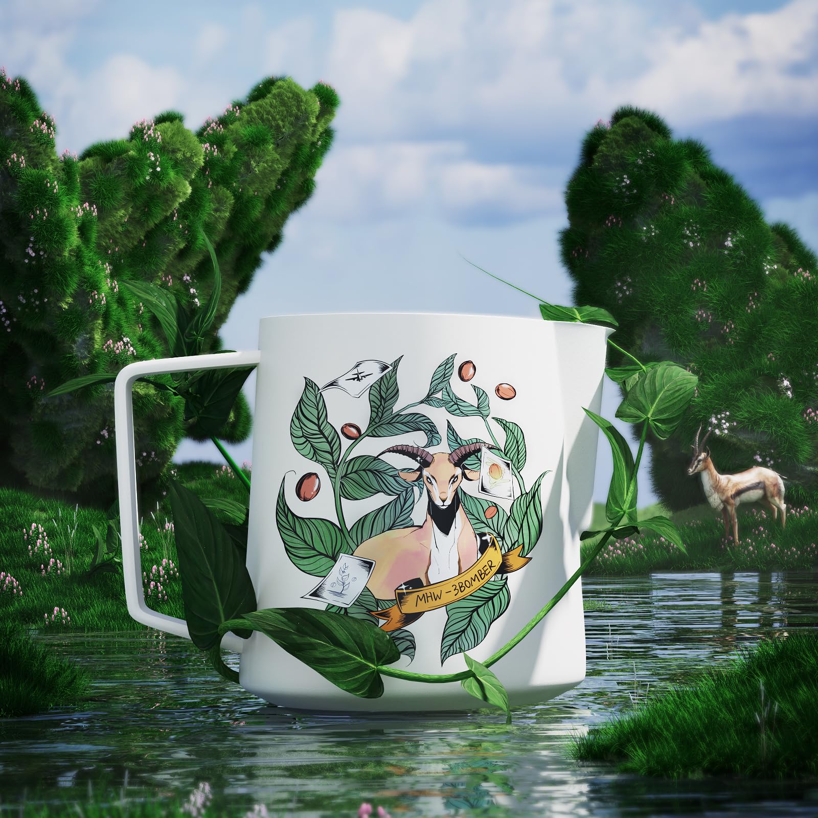 MHW-3BOMBER Espresso Milk Frothing Pitcher Steaming