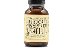 Medicine Man Plant Co The Blood Pressure Pill 120 Capsules - Natural Herbal Pills with Hawthorn, Rosella Hibiscus, and Ginger - Organic and Herbal Supplement