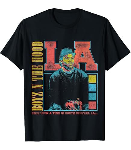 Amazon.com: Boyz N The Hood Ice Cube and Car '91 Photo T-Shirt