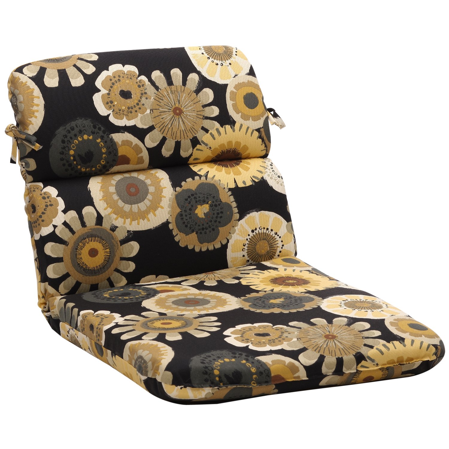 Best Black Floral Chair Cushion