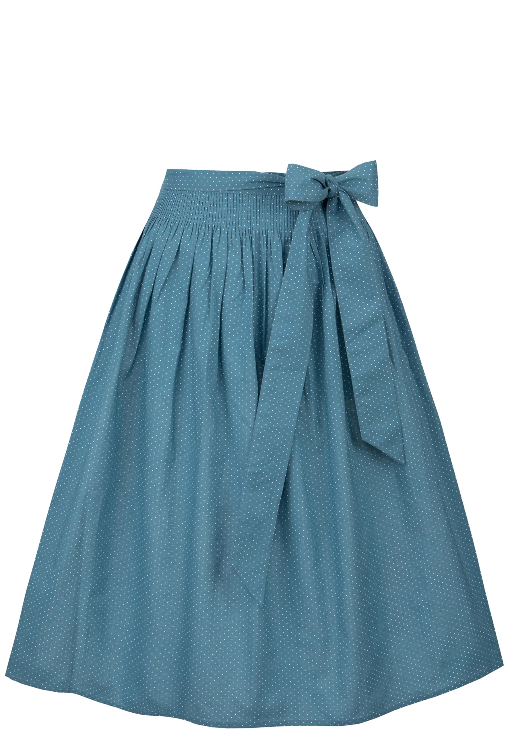 Stockerpoint Molina Women's Dirndl Apron Smoke Blue Regular, smoke blue, One size