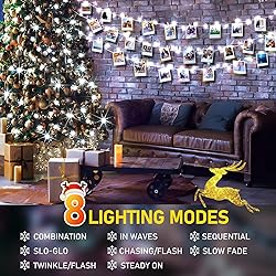 600FT 1500 LED Christmas String Lights Outdoor with