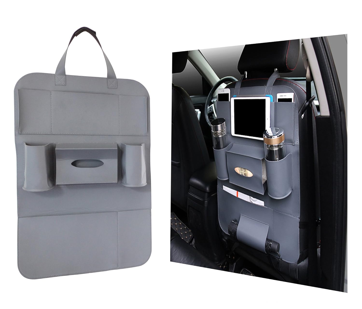 Best car seat organizer grey