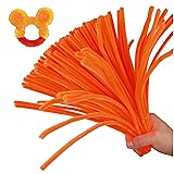 ESUOHYM 200PCS Upgraded Orange Colors Pipe Cleaners