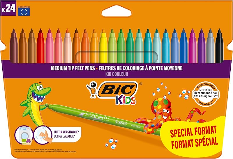 Bic Bic Kids Kid Couleur Feutres de couleurs
