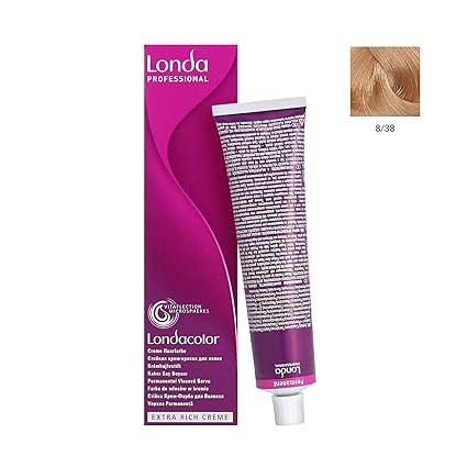 LONDA CREME HAARFARBE 8/38 Hellblond-Gold-Perl 60ml