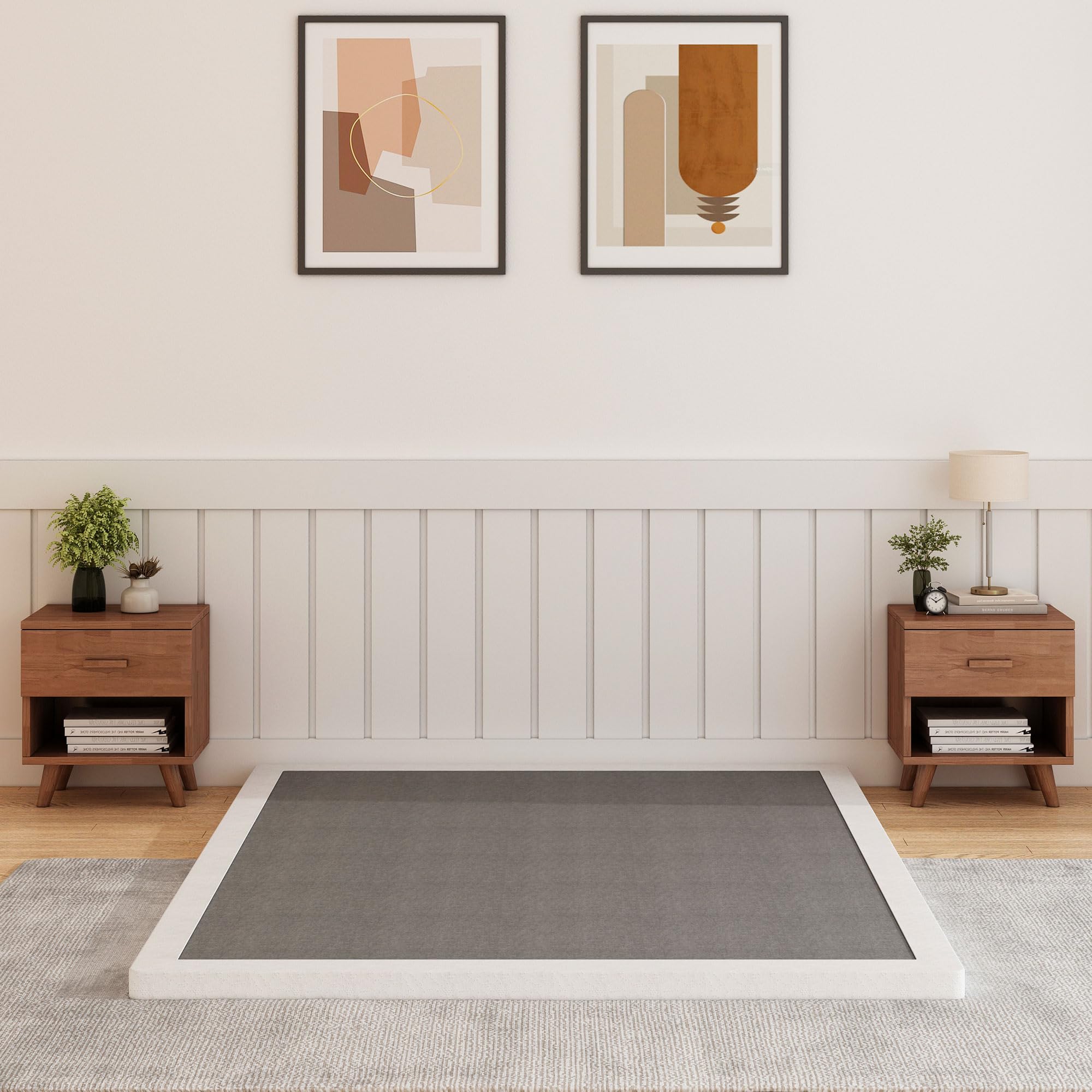 Photo 1 of *USED*
HAVONIZD 2 Inch Box Spring Queen, Heavy Duty Box Spring for Queen Bed, Easy Assembly, Metal Frame Mattress Foundation with Fabric Cover