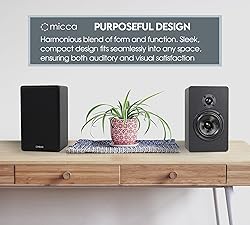 Micca MB42X G2 Passive Bookshelf Speakers for Home