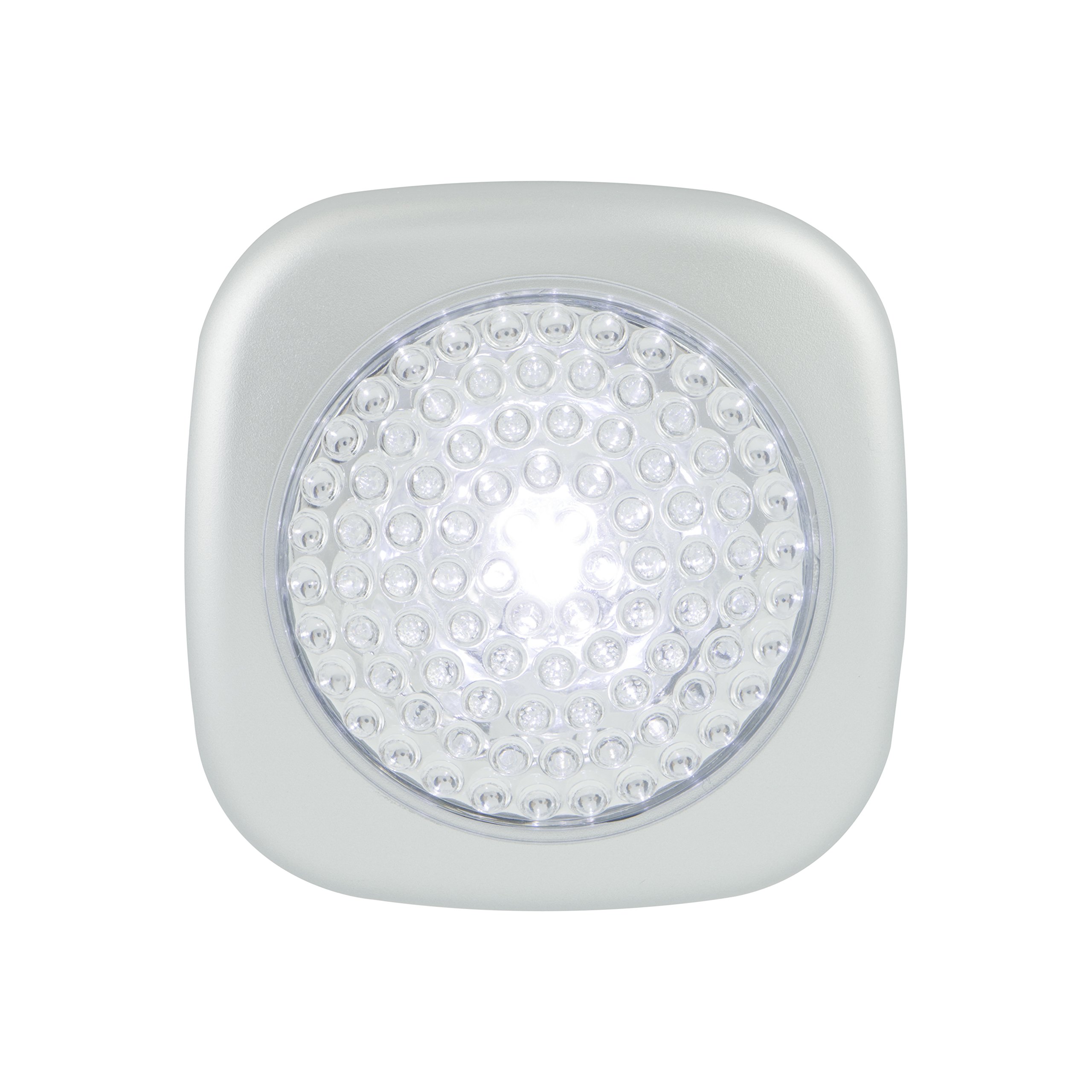 Energizer LED Tap Lights, 2 pack, Touch On/Off, Wireless, Silver, Soft White, 30878371070 eBay