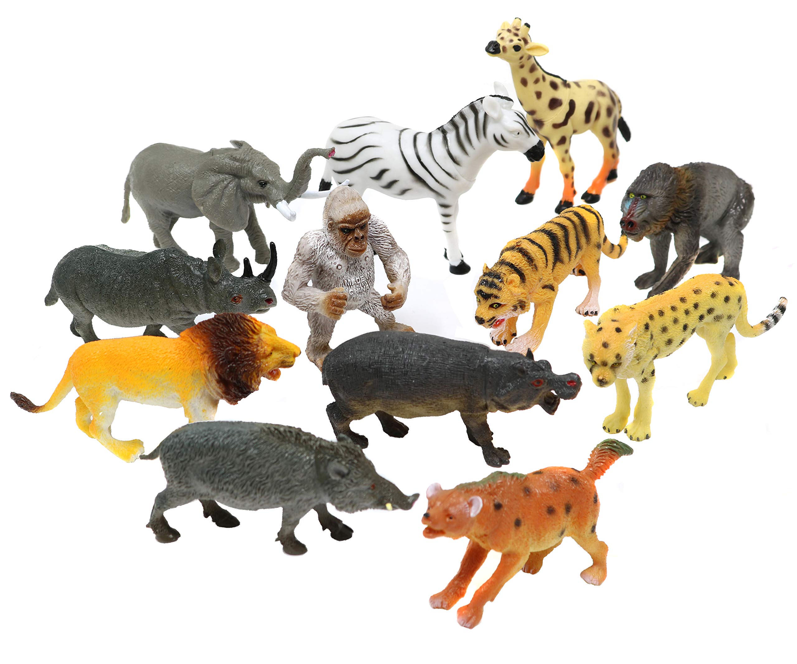 realistic plastic animals