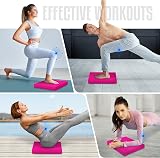 Yes4All Balance Pad Nonslip TPE Foam Balance Pad L Pink Multicolor Options view 6