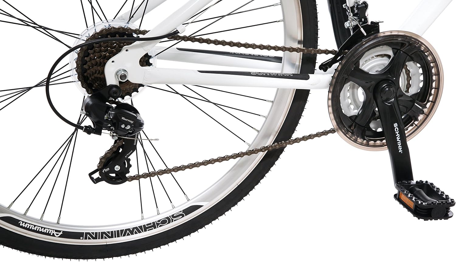 schwinn network 3.0 700c men's hybrid bicycle