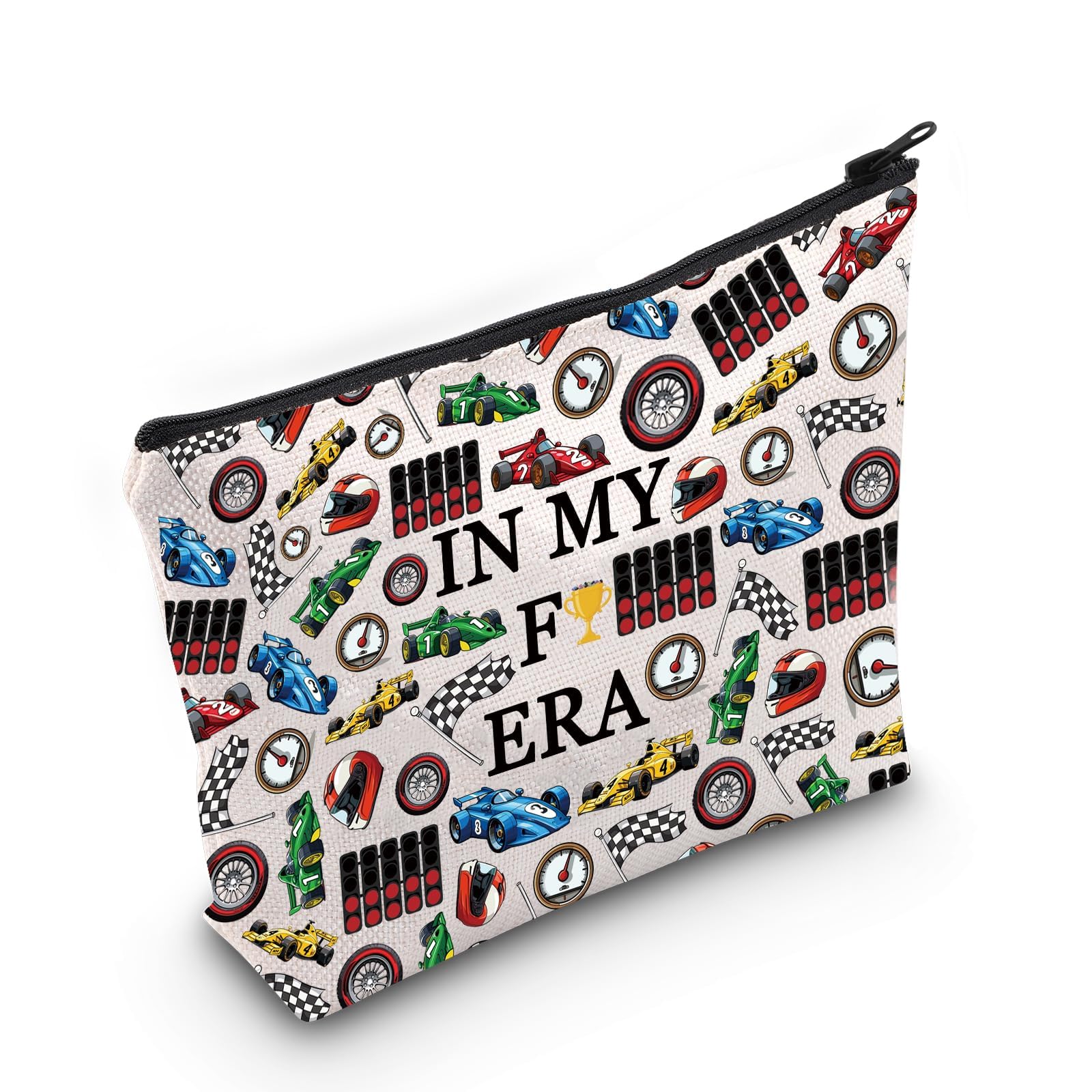 Formula Lover Gift in My Formula Era Cosmetic Bag Formula Racing Fan Gift Race Week Gift