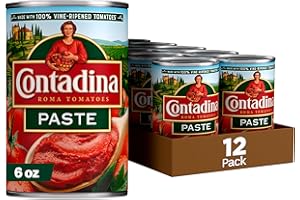 CONTADINA Tomato Paste, 12 Pack, 6 oz Can