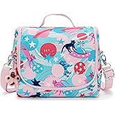 Kipling Women's New Kichirou Bts Prt Lunch Bag, Insulated Lunch Bag, Snack Tote
