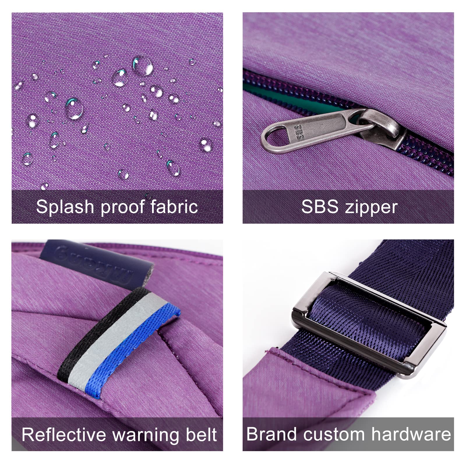 Sling Crossbody Bags Trendy Travel Anti Theft Safe Purse Bags for Women Men Waterproof