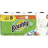 Bounty Paper Towels, Print, 4 Double Rolls (Equal to 8 Regular Rolls)
