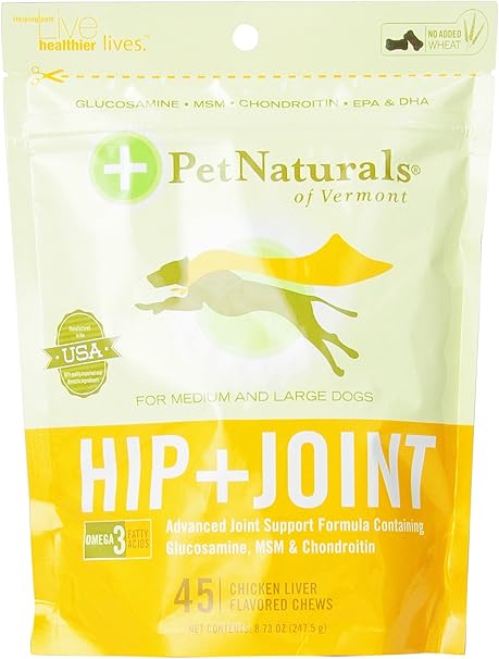 pet naturals of vermont hip and joint