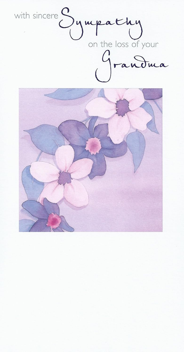 With Sincere Sympathy on the loss of your Grandma card Office Paper ...