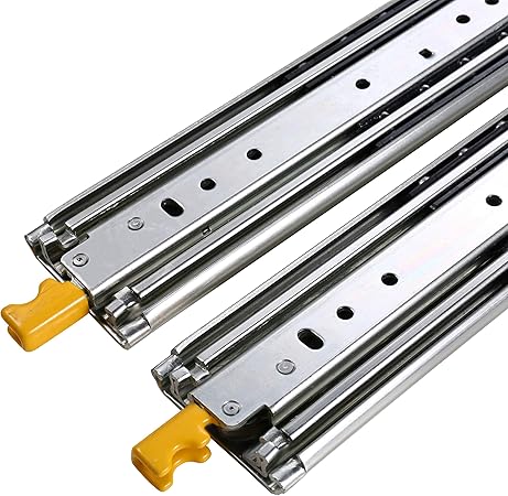 Sdpawa Heavy Duty Drawer Slides 40 Inch With Lock 3 Sections Ball