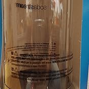 SodaStream - hochwertige 1 Liter PET Flasche mit Edelstahl