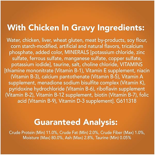 FRISKIES WET CAT FOOD, PRIME FILETS WITH CHICKEN GRAVY, 5.5 OZ CAN