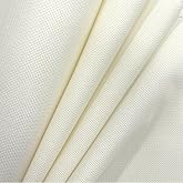 Zhenqing 14CT Aida Cloth - 30x35 Inch Cross Stitch Fabric for Embroidery, Pre-Cut Needlework Material, Acid-Free, Durable Weave(Beige)