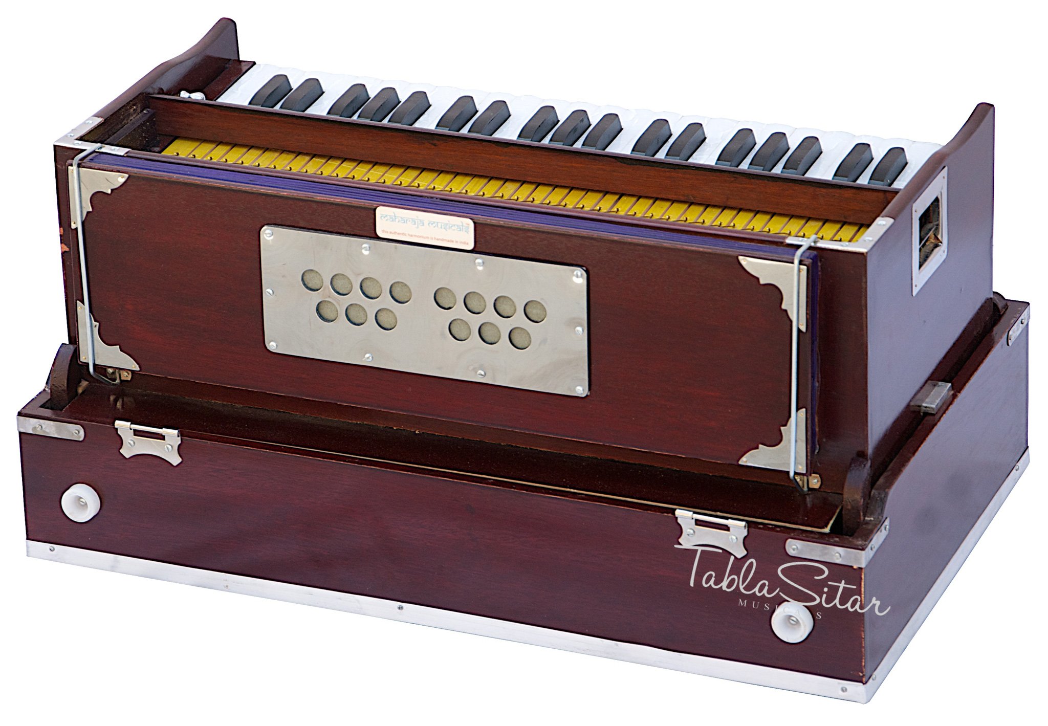 Maharaja Musicals, Folding Harmonium Instrument, In USA, 9 Stops