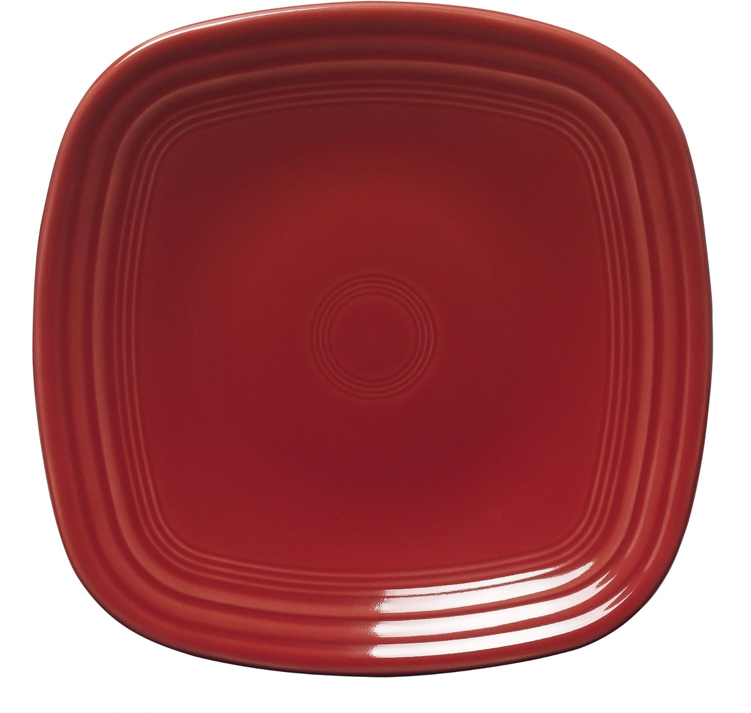 Fiesta 91/4Inch Square Luncheon Plate Scarlet Fiesta