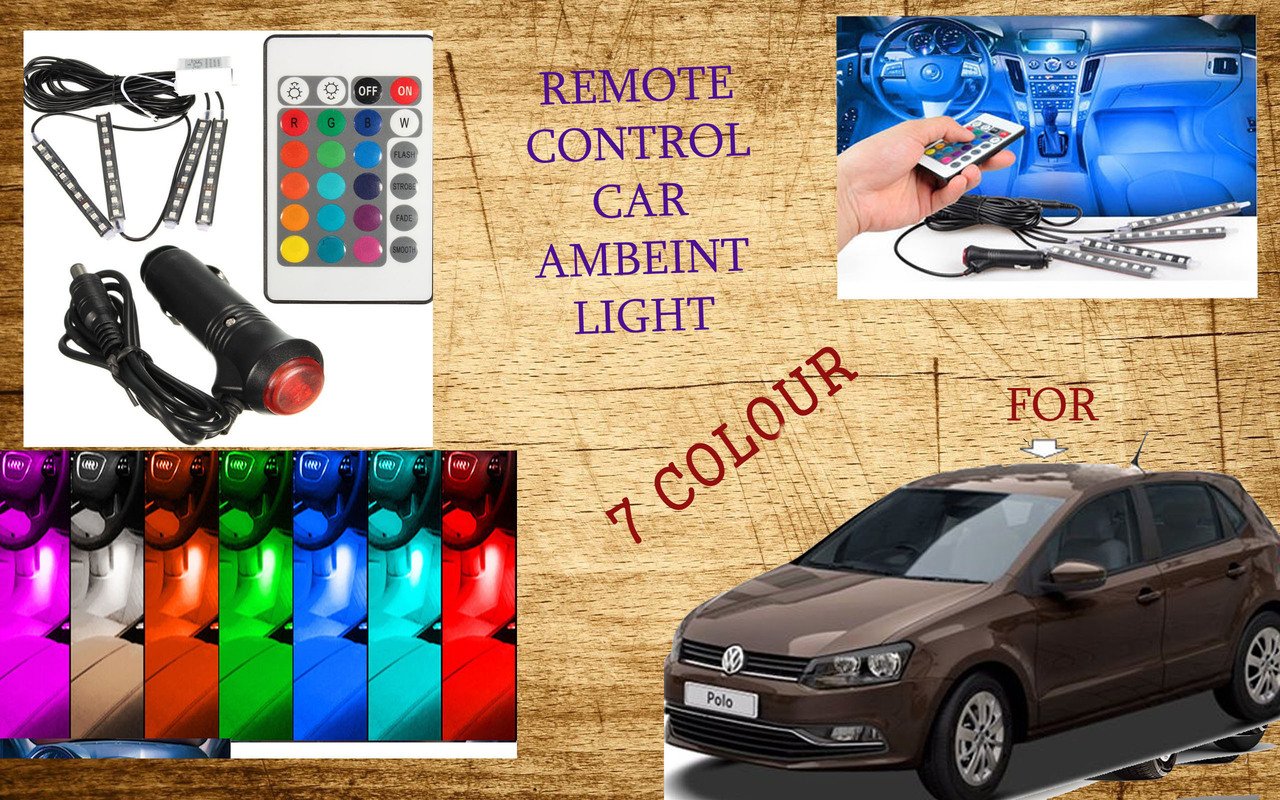 Remote Control Ambient Lighting Interior Led Light For VOLKSWAGEN POLO
