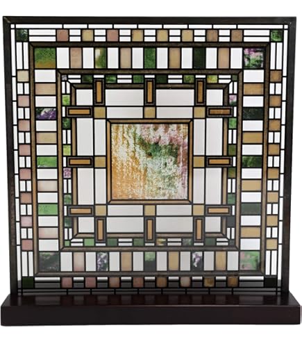 Amazon.com: YTC Summit Frank Lloyd Wright May Basket Stained Glass
